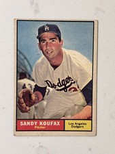 Sandy Koufax 1961 Topps #344