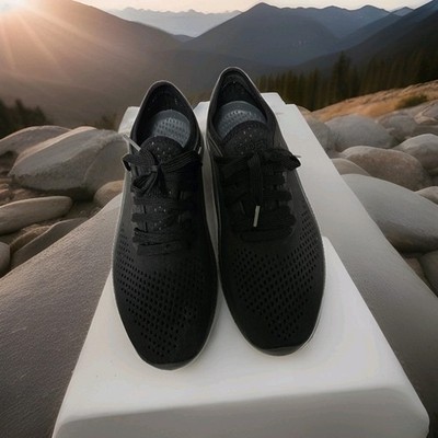 CROCS Lite Ride 360 Pacer men's shoes-sz 9-black-EXCELLENT condition
