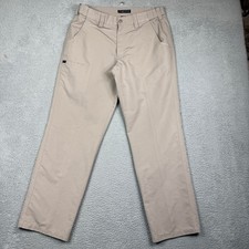 5.11 Tactical Ripstop Mens 34x32 Tan Pants Fast Tac Cargo Work Utility
