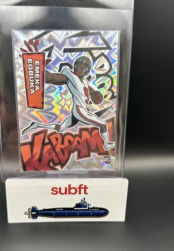 Emeka Egbuka #40 2025 Panini Absolute Kaboom Vertical card