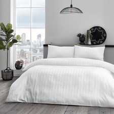 100% Egyptian Cotton 200TC Hotel Quality Duvet Cover Bedding Bed Set King White