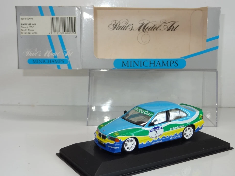 MINICHAMPS PAULS MODEL ART BMW 318 is/4 (409) Foto 2 de 4