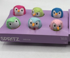 NEW Target Spritz Baby Chicks easter Decor 6 Birds Egg Carton