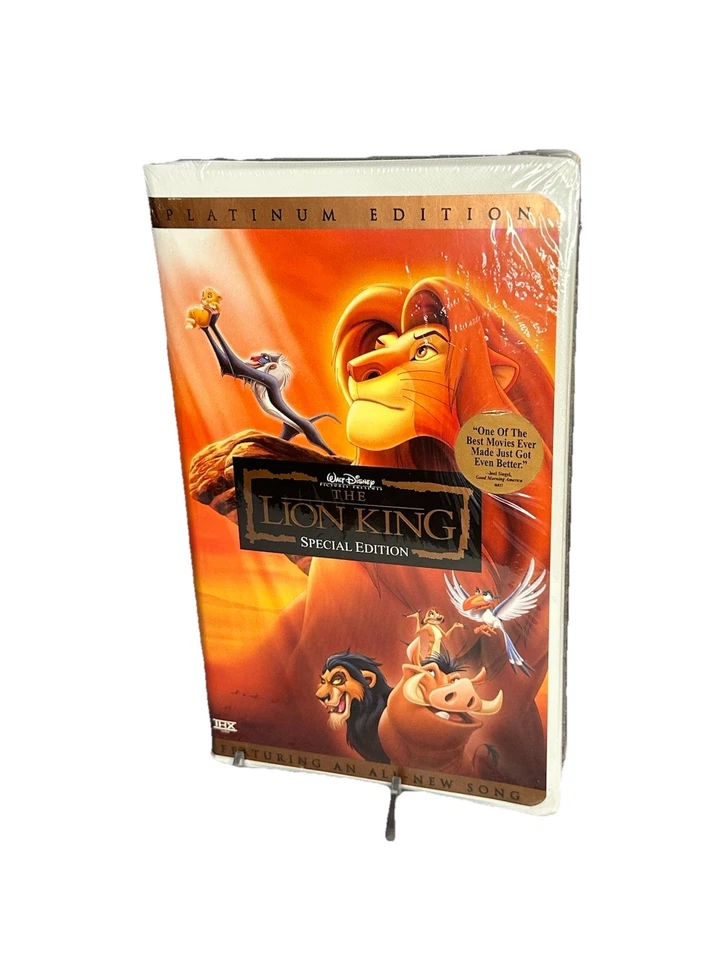 New The Lion King VHS 2003 Platinum Edition Features an All-New Song sealed - Image 2 of 4