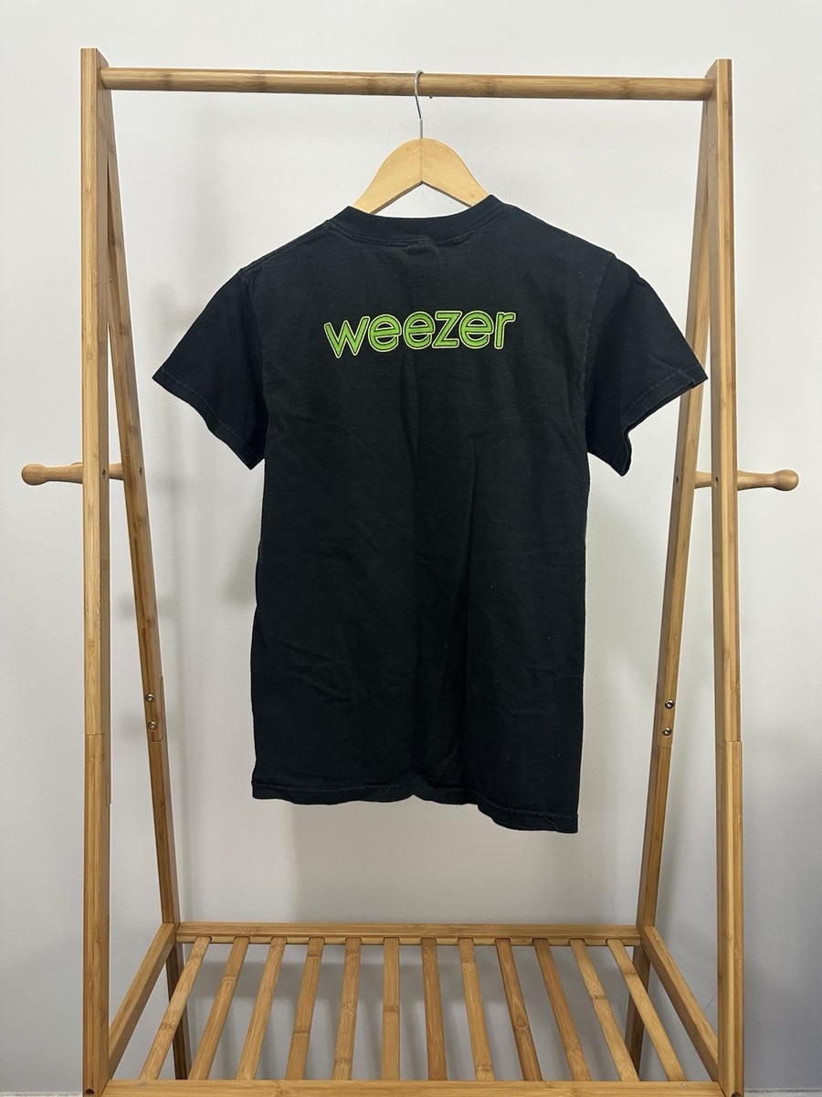 VTG Weezer Kermit The Frog Guitar Y2K 2002 Myspace Era Band Tour T