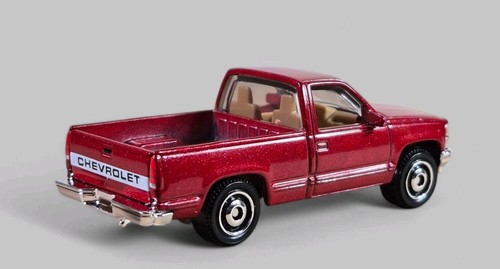 1995 CHEVY C1500 PICKUP TRUCK Diorama Collectible DieCast Model 1:64 Red LOOSE - Picture 8 of 8