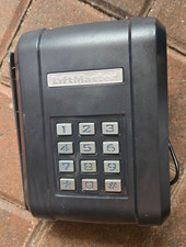 Liftmaster KPW250 250 Code Wireless Commercial Keypad LED Backlight USED BLACK