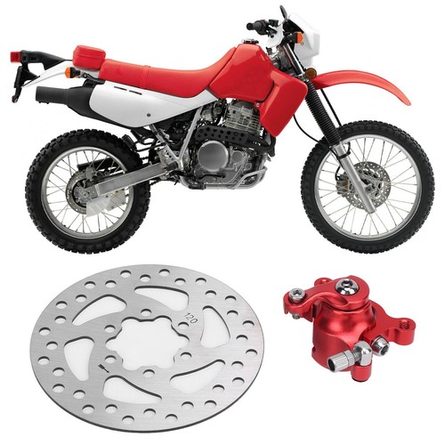 New Car 4.7in Brake Disc Red Caliper Parts For MBX10 MBX11 Moto Rear Mini Bike - Picture 18 of 24