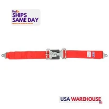 Rjs Safety 15001904, One 3in Lap Belt Red Nylon High Performance & Racing Parts