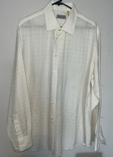 Versace Men's Classic All Over Print Button Down Dress Shirt