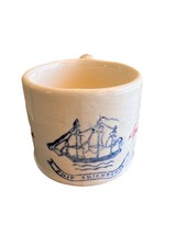 Old Spice Shaving Mug Ship Friendship VTG