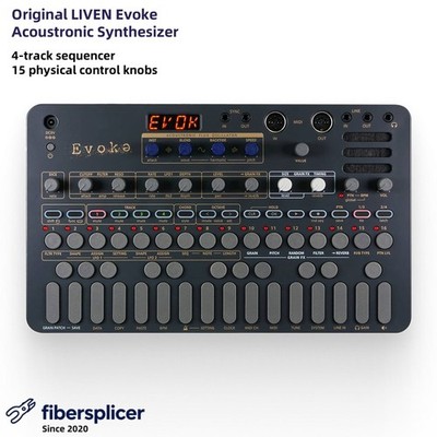 Original LIVEN Evoke Acoustronic Synthesizer Ambient Synthesizer w/ Granular 1pc