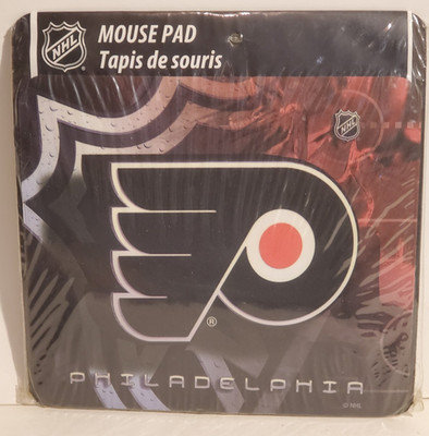 PHILADELPHIA FLYERS NHL HOCKEY TEAM LOGO COMPUTER MOUSE PAD MOUSEPAD HUNTER MFG