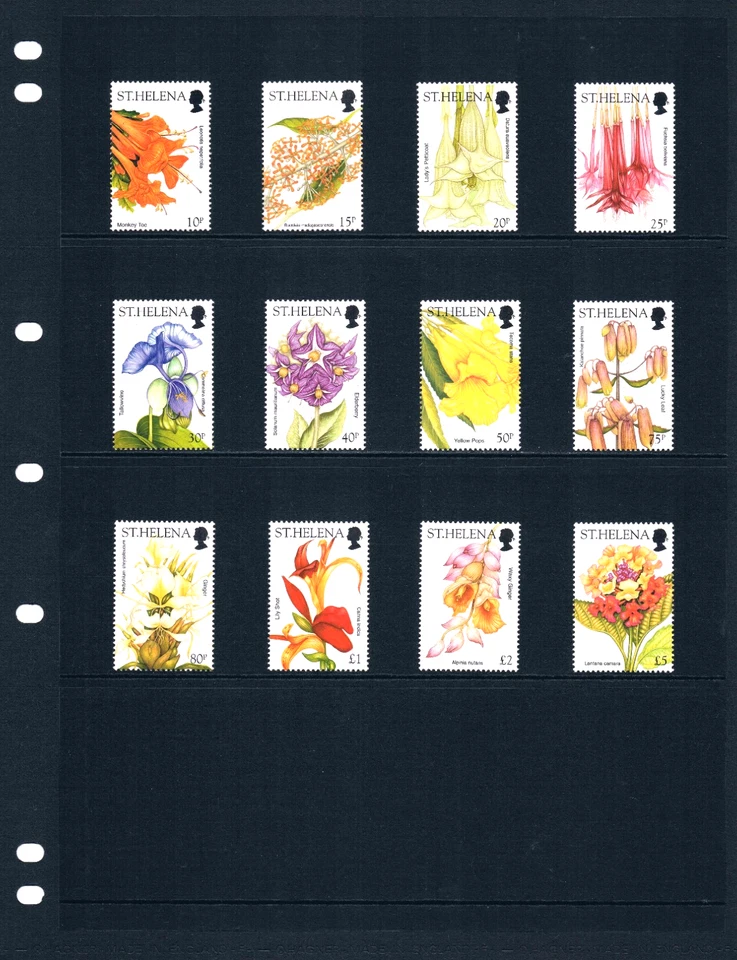 Valor Scott de $44,70 - 2003 flores de Santa Helena naturaleza definitivas MNH NH UMM Foto 2 de 4