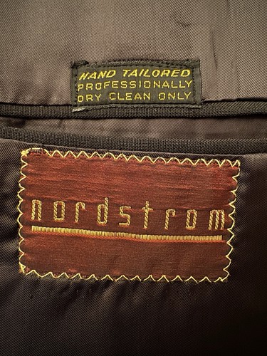 Nordstrom’s Brand Tuxedo, ~1970s, Union Made, Single Breasted, Grosgrain, 42R - Picture 7 of 17