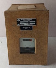 Ancien compteur électrique / Messwandler zähler, Allemagne, PPN, vintage