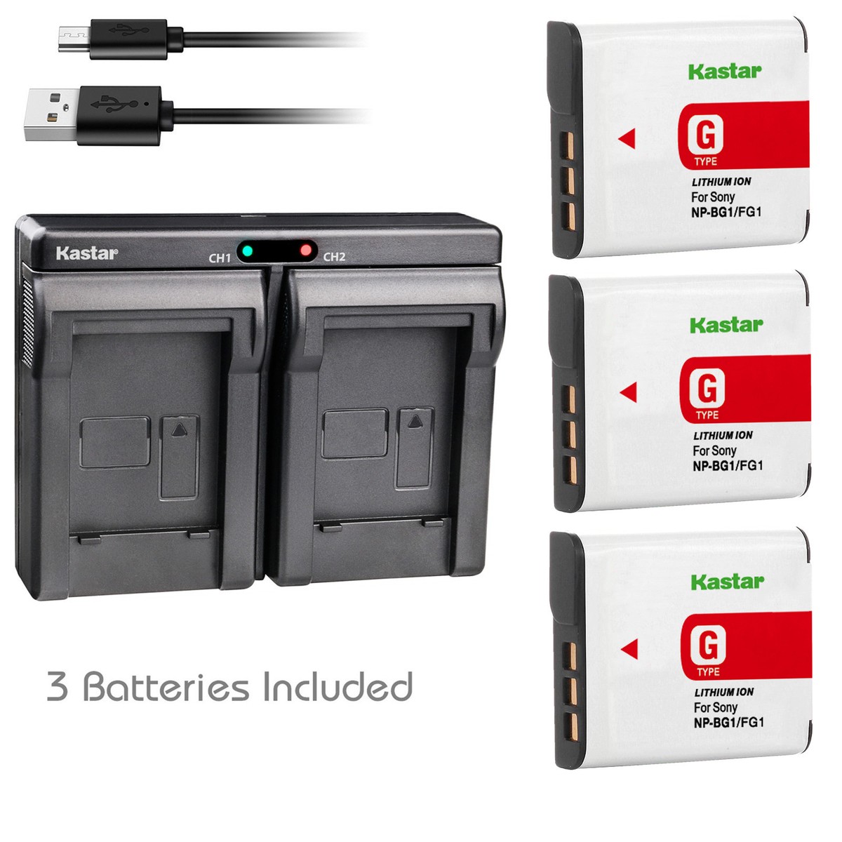 NP BG1 FG1 NPBG1 Batterie für Sony Cyber-Schuss DS... - Grandado