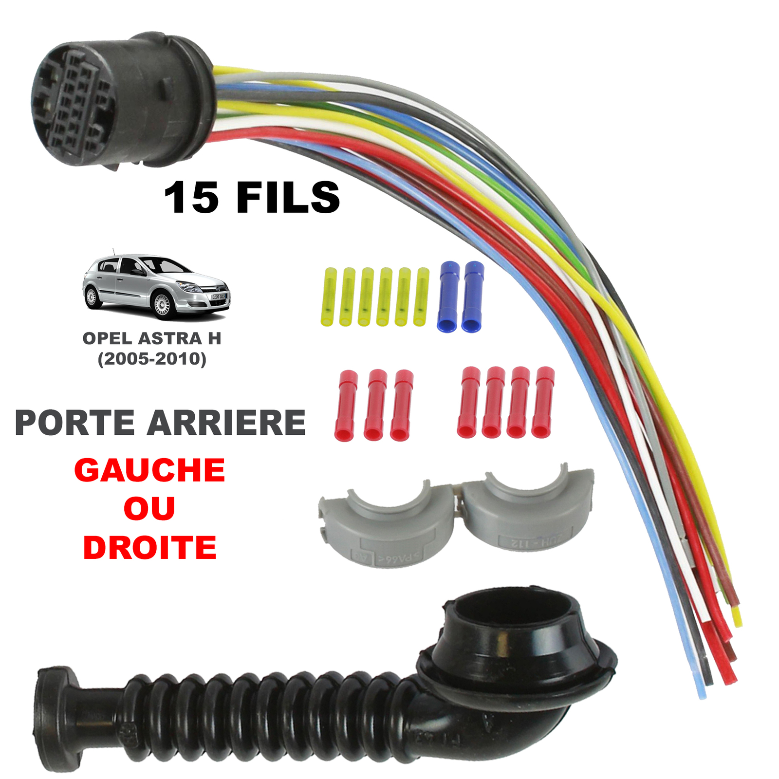 Girdle Cables Wiring Electric Beam Door Rear ASTRA H 25261 51277195 for  sale online | eBay