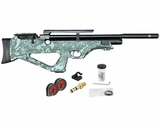 Hatsan FlashPup QE Limited Edition .25 Cal PCP Digital Green Camo Air Rifle