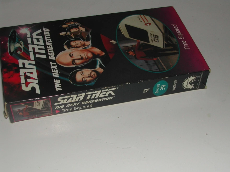 Star Trek The Next Generation Time Squared VHS tape - Image 2 of 4