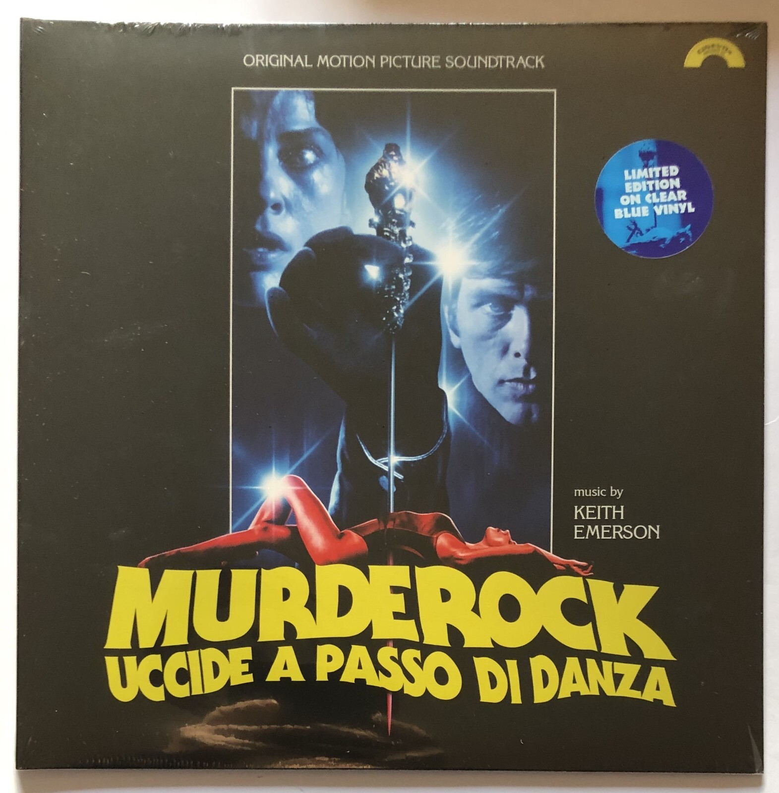 Keith Emerson Murderock Soundtrack Blue Vinyl Record New Sealed 8004644009179