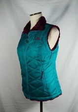 The North Face Vest Swirl Insulated Reversible Quilted Full Zip Women's Small