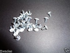 LOT OF 100 SWITCH PLATE COVER SCREWS, WHITE 5/16" LONG NEW MADE IN USA 