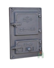 Porta forno ghisa porta cucina affumicato doppia porta forno porta piastrella 375x275