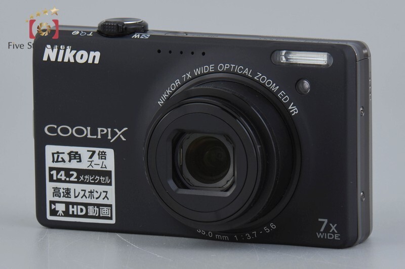 Nikon COOLPIX S6000 Noble Black 14.2 MP Digital Camera [Very Nikon COOLPIX S6000 Noble Black 14.2 MP Digital Camera [Very