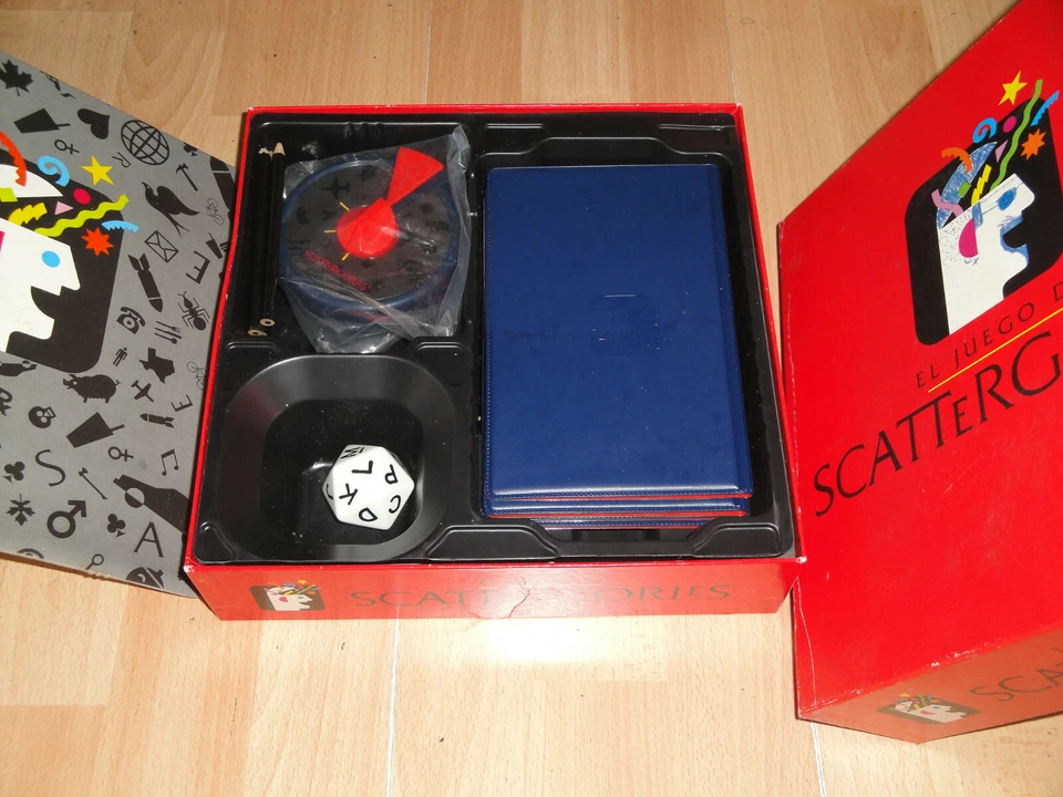 SCATTERGORIES JUEGO DE MESA DEL AÑO 1997 DE MB USADO EN BUEN ESTADO - Imagen 2 de 3