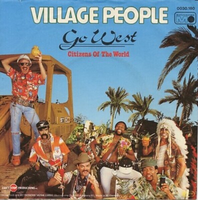 Village People Go West Vinyl Single 7inch NEAR MINT Metronome