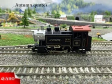 1/87 Train 0-4-0 Power Steam Locomotive Model HO Ratio [12V]