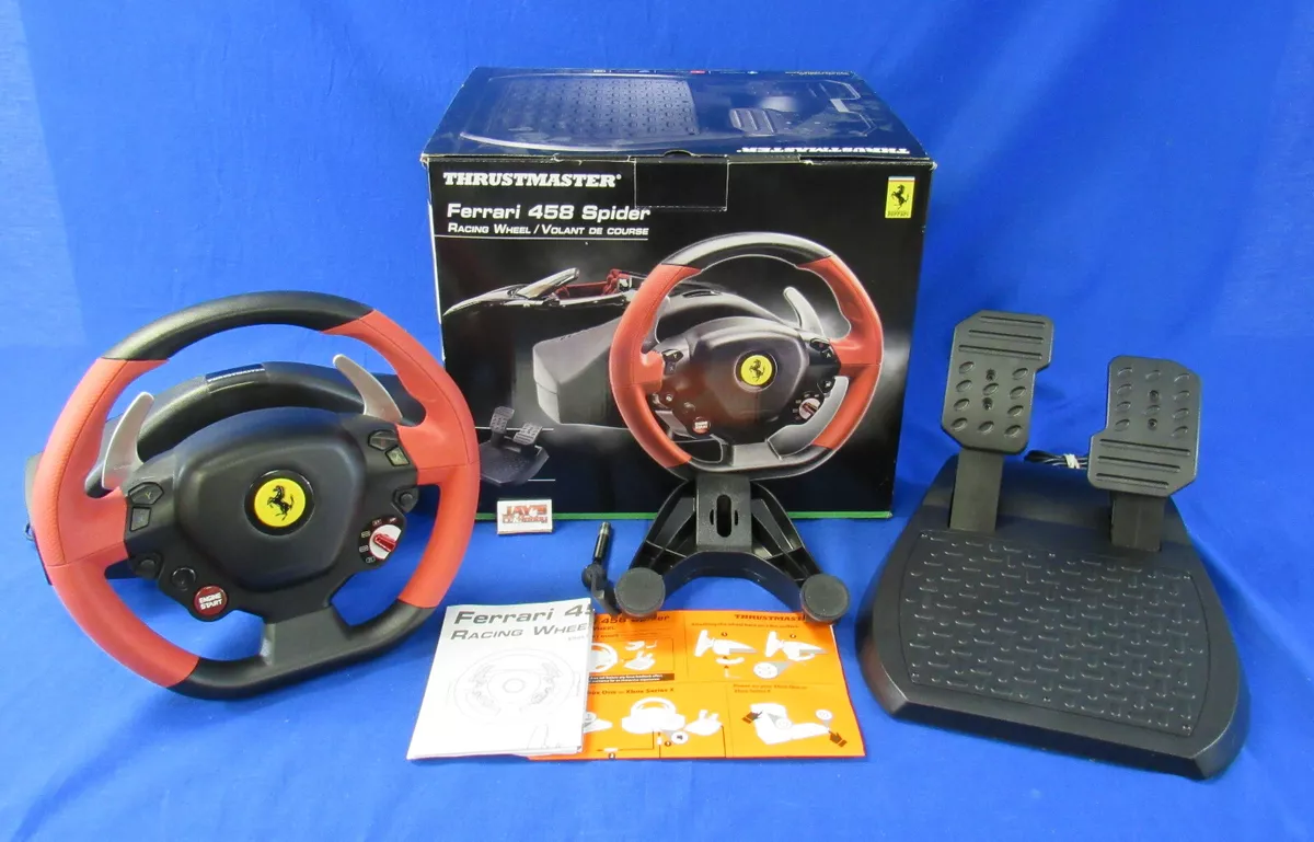 Thrustmaster ferrari 458 spider racing wheel sale