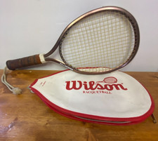 Vintage Wilson Shotmaker Racquetball Racket and Case
