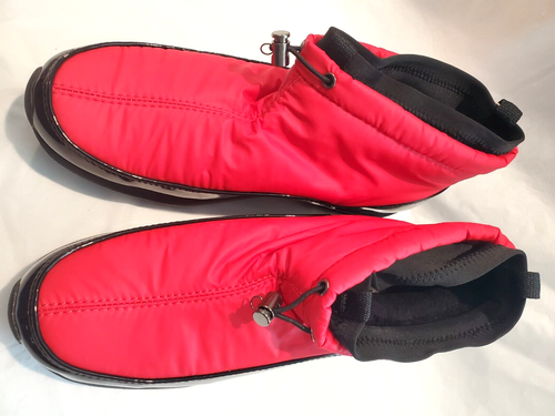 Sporto Eco System Tracy Waterproof Womens Red Snow Ankle Boots Size 11W New - Picture 2 of 13