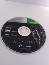 The Elder Scrolls V: Skyrim (Xbox 360, 2011) Disc Only Tested Fast Shipping