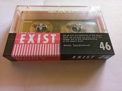 SONY EXIST 46 RED 1988 NEW 1psc