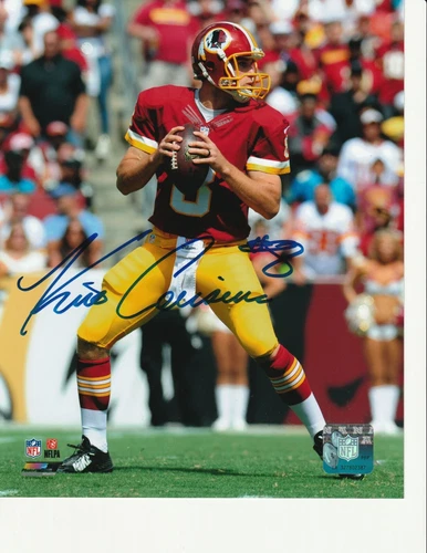 Washington Redskins Kirk Cousins autographed 8 x 10 photo