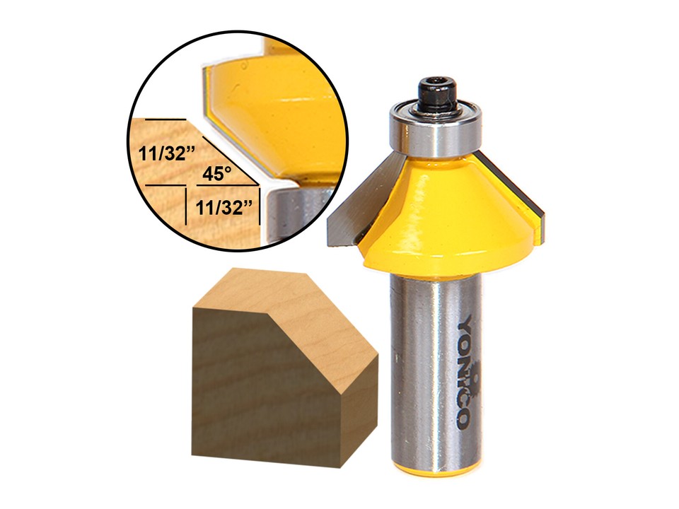 Whiteside 2004 Roundover Router Bit 1/2" RAGGIO 1/4" GAMBO - Foto 12