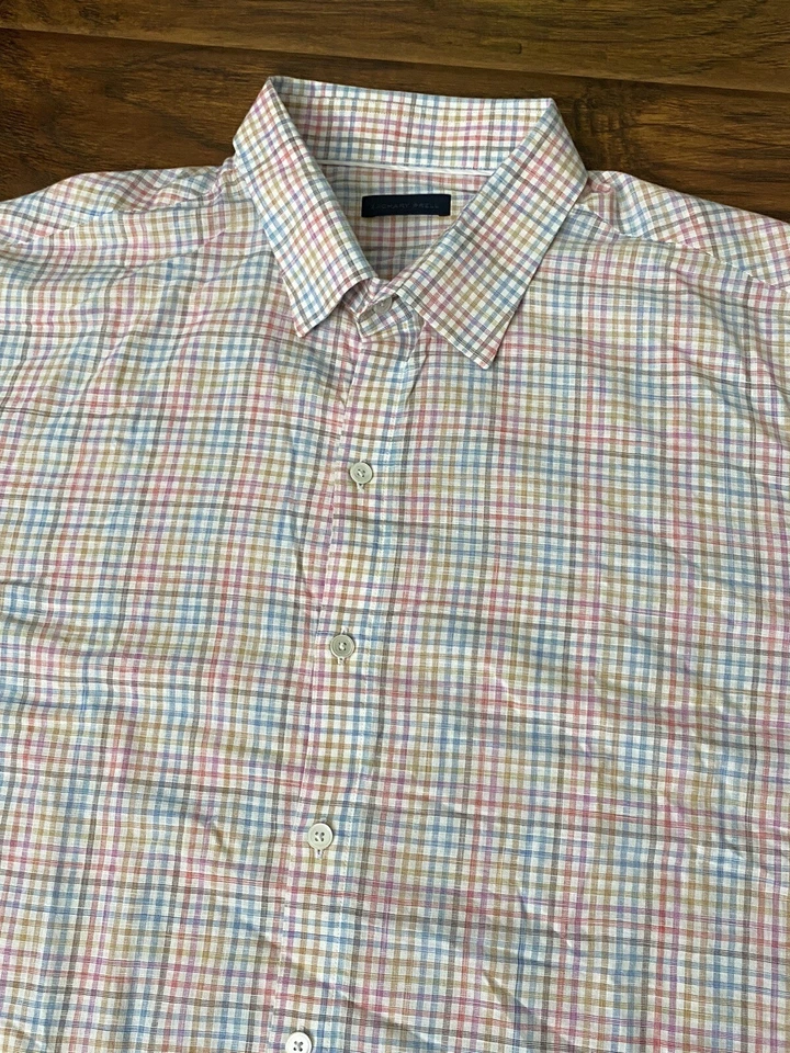 Zachary Prell Mens Button Down Long Sleeve Work Dress Collared Shirt Size XL - Image 3 of 4