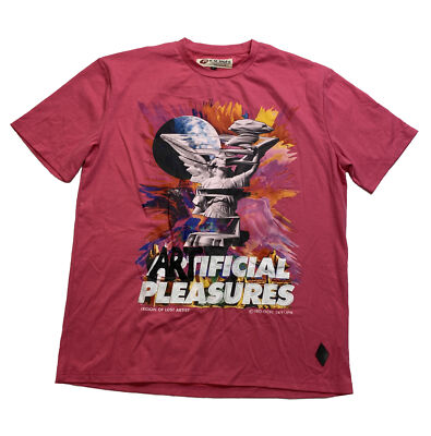 IRO OCHI MENS 100% AUTHENTICT-Shirt Size Large Pink 