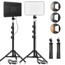 LED lumières vidéo Streaming photographie éclairage Selfie lumière Photo Studio