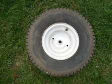 Carlisle Turf Saver Lawn Garden Tractor Tire w/Steel Rim Wheel 15",18",20",22"