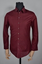 Dolce Gabbana Sicilia Slim Fit Polka Dot Long Sleeve Shirt size 41