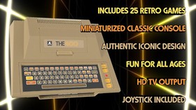The 400 Mini 2024 Atari Retro 400 Mini Computer Console With 25 Built-in Games