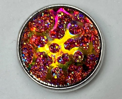 Drusy style honey comb abstract 18mm Magnolia And Vine Ginger Snaps - Picture 8 of 11