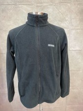 Columbia Women's Benton Springs Full Zip Fleece Jacket Dark Gray Size XL
