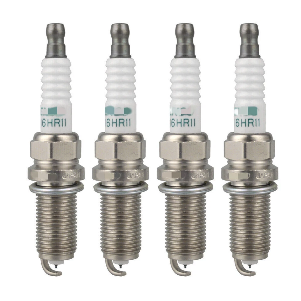 4X Spark Plugs For TOYOTA Camry 90919-01233 Dens 3417 SK16HR11 IRIDIUM LONG LIFE - Image 2 of 4