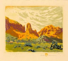 Malapai By Gustave Baumann Quality Print - Frame Me