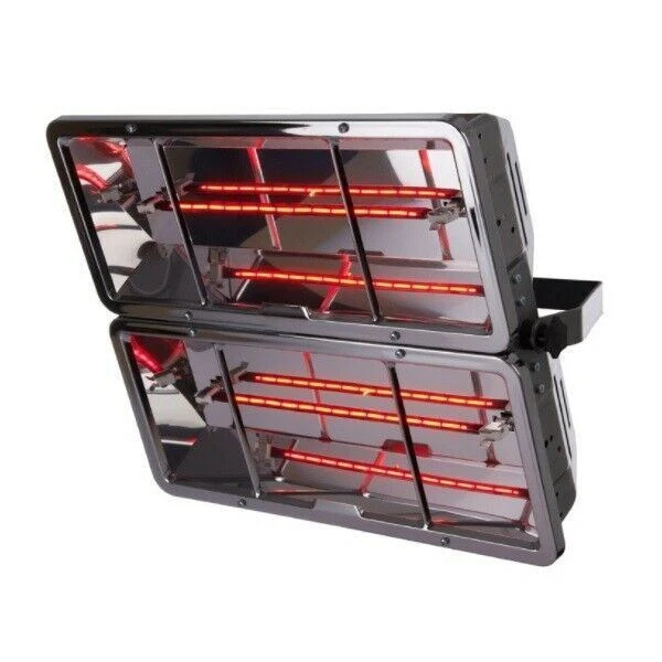 Hyco Sun Prince Quartz Halogen Infrared Heater Chrome Chassis 3.0kW -  SP3000HL | eBay